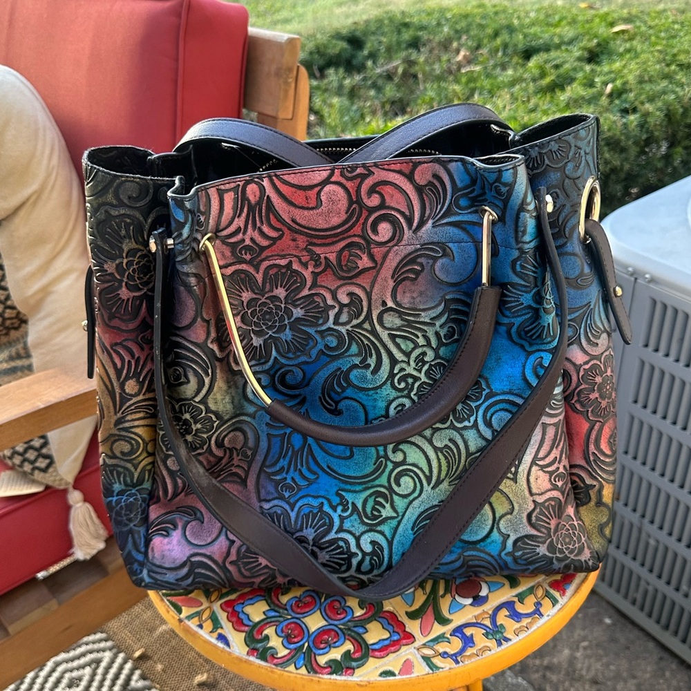 Treska Leather Colorful Purse